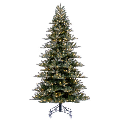 Gracesyn 9' H Green Realistic Artificial Spruce Christmas Tree with 1000 LED Lights -  The Holiday Aisle®, 6A8A863713F74FF7989CB5AA9A826E46