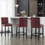 Tabouret de bar rembourré avec structure en bois massif-119089530-119603247-122430099