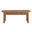 Umber 86.5'' W Solid Wood Console Table