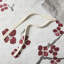 Collection de literie pour grand lit Cherry Blossom - 100% coton, housse de couette à imprimé floral, lavage à la machine, motif de housse de couette avec taies décoratives, boutonné, comprend des taies décoratives, lavable