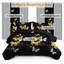 Ensemble de couvre-lit et rideau en microfibre 9 pièces 9 pièces avec 2 taies décoratives et 6 œillets filtrant la lumière-131384883