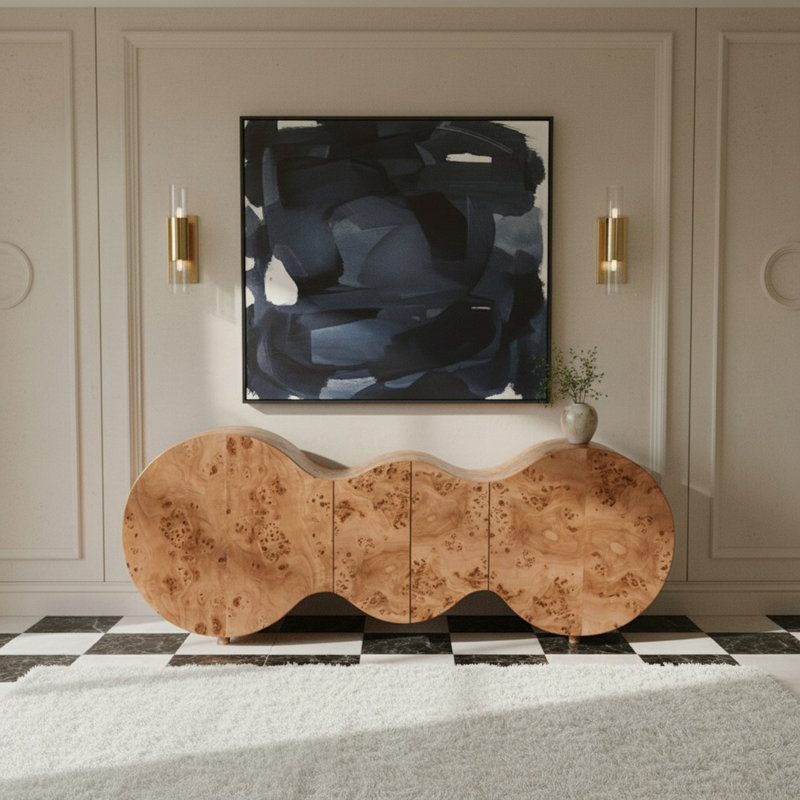 Husnah 76'' Sideboard, Natural