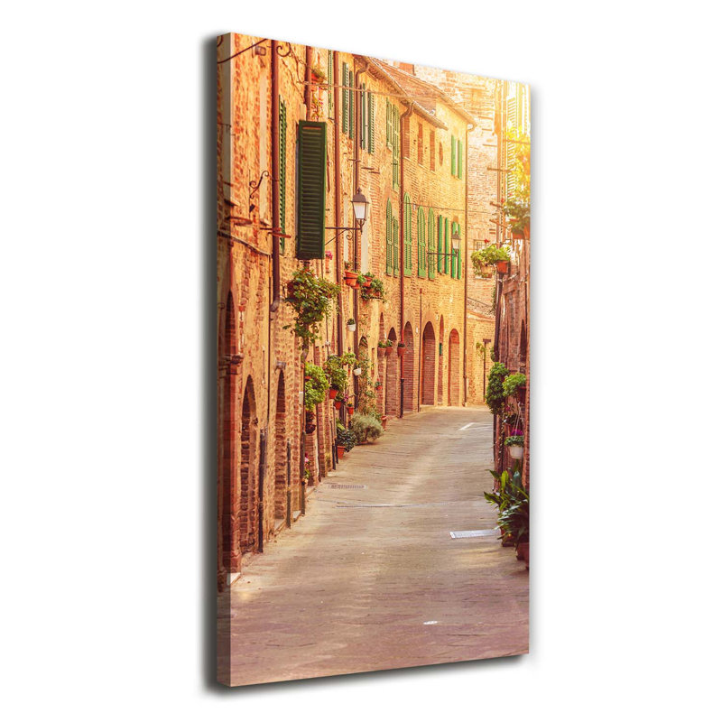 Italian Streets - Wrapped Canvas Print