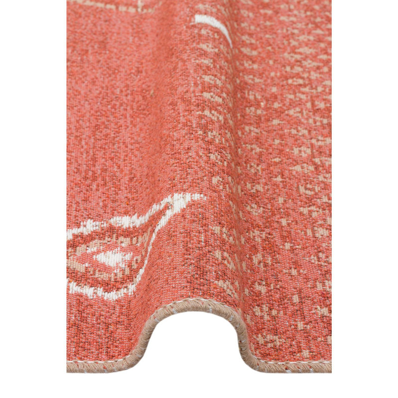 Selina Cotton Flatweave Area Rug, Runner 203.2 x 762cm