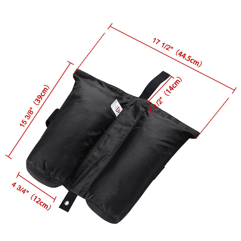 Poids du tissu Sac de sable, Noir