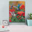 «Hummingbirds Flowers» par William Vanderdasson-225473760