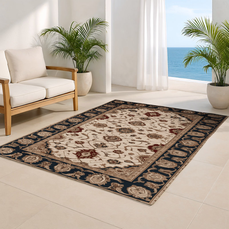 Tapis d'intérieur et d'extérieur brun français, Rectangulaire 2 pi x 3 pi