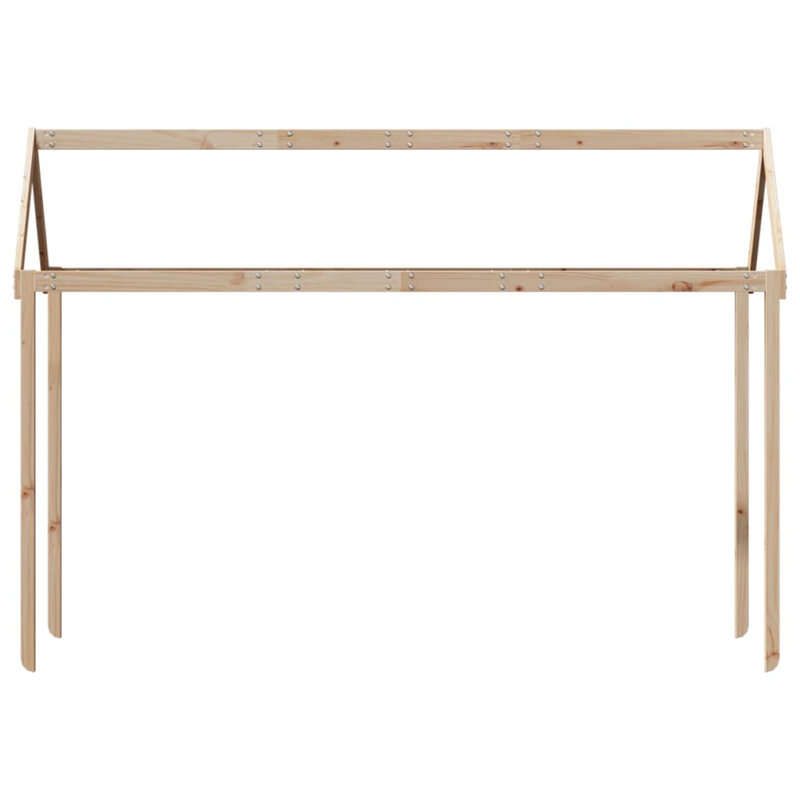 Layden Bunk Bed Accessories, 154cm H x 217cm L x 85.5cm W, Brown