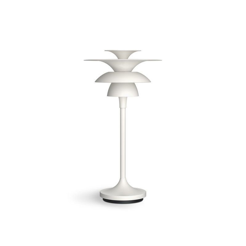 Table Lamp Picasso Height 34,7Cm, Flat White