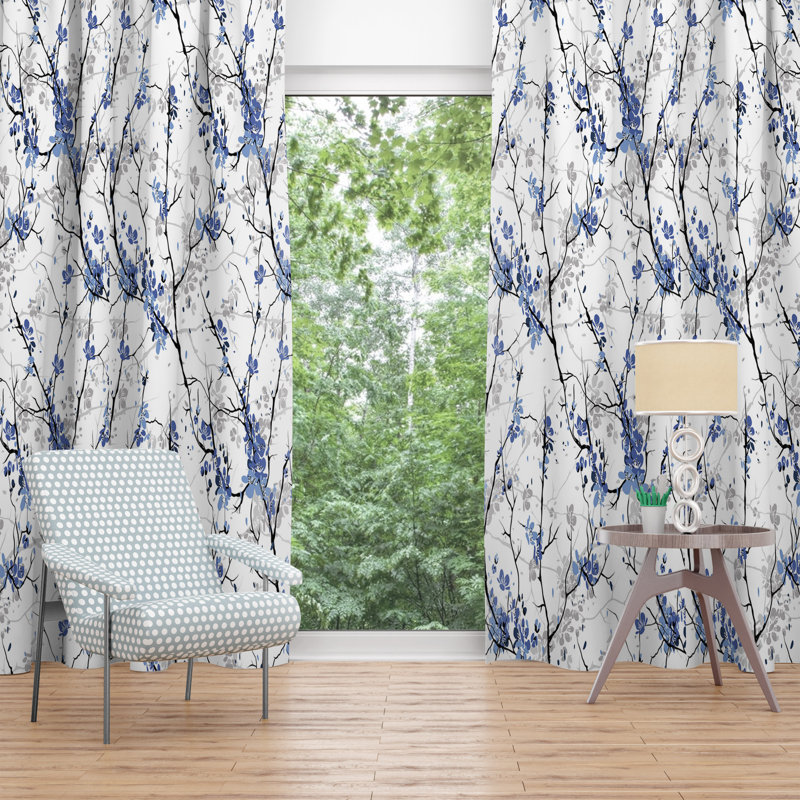 Bradham Room Darkening Curtain Pair, 20" W x 52" L