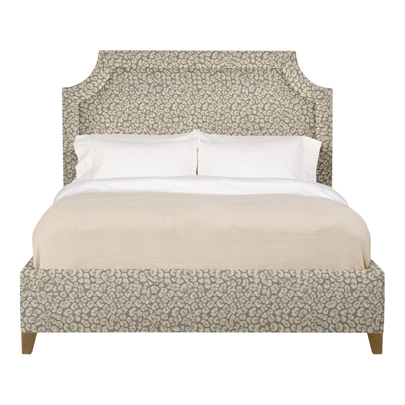 Audrey/Asher Solid Wood Bed, Ian Haze, No, Hampton