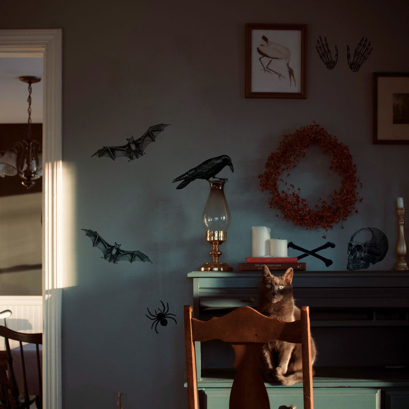 Vintage Horrors Removable Wall Decals