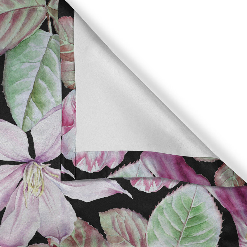 Semi Sheer Curtain Pair
