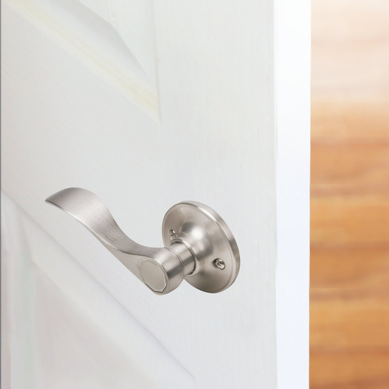 Springdale Single Dummy Door Lever, Satin Nickel