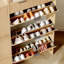 Banc de rangement pour chaussures à cannelures Modern Modern