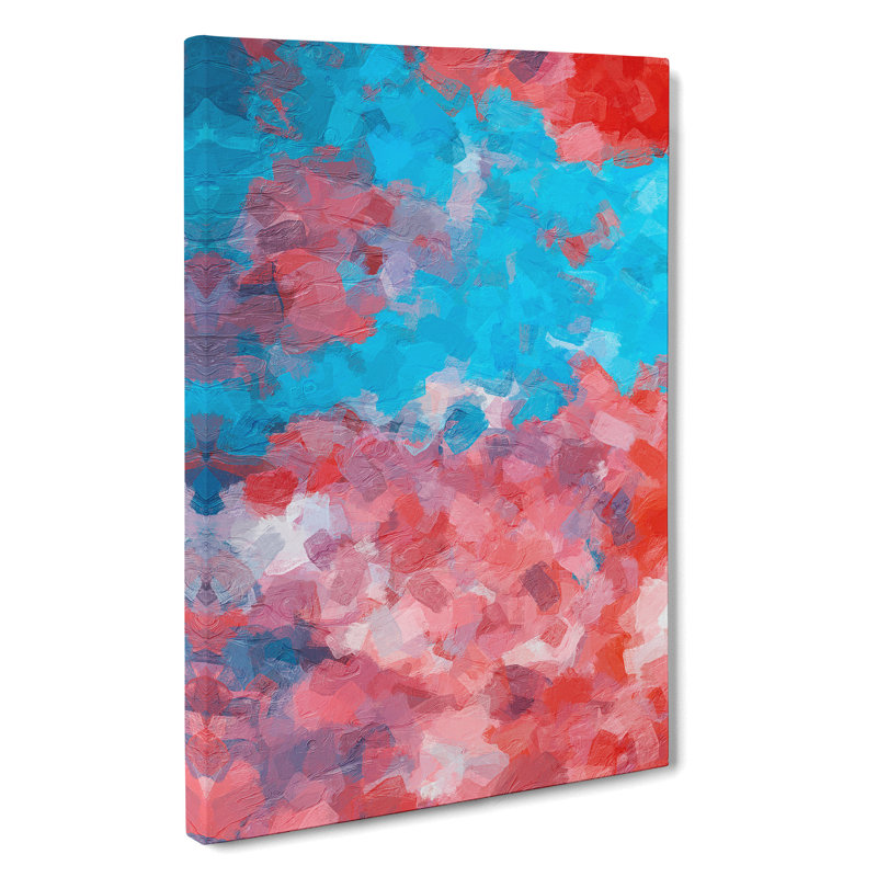 Leading The Beginning Abstract - Wrapped Canvas Print, 50cm H x 35cm W x 3cm D