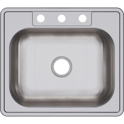 Évier de cuisine encastrable L 25 po x l 22 po Dayton