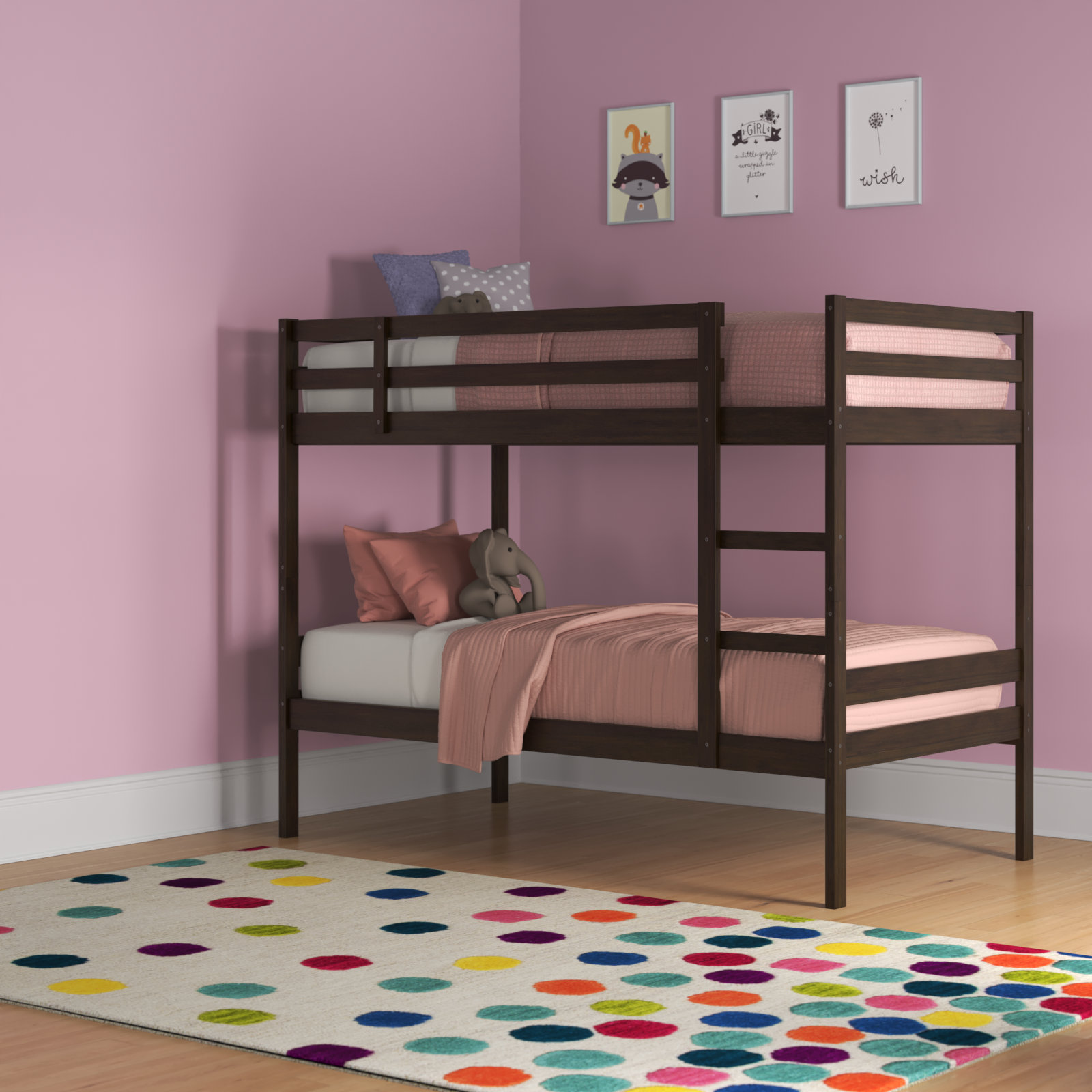 Viv + Rae Tennie Twin-size Bunk Bed, Mattresses Not Included & Reviews 