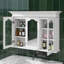 Armoire à pharmacie murale de 40 po avec porte à miroir et système d'étagères en verre