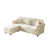 Beige / Blanc
