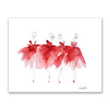 'Ballerinas In Waiting' Framed Print Wall Art