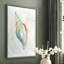 «Pastel Shell II», reproduction encadrée - bois massif-1476753148-1476753151