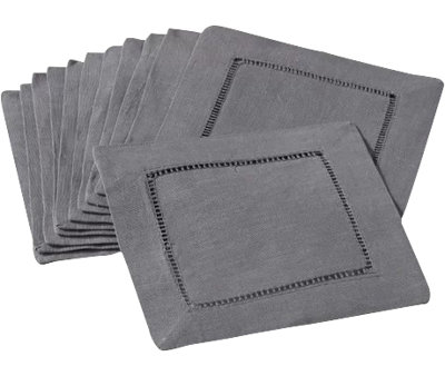 Gelder Cocktail 6" Linen/Cotton Napkin Set