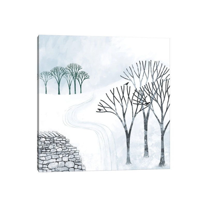 More Snow To Come By Nic Squirrell - Wrapped Canvas Art Prints by Nic Squirrell - Wrapped Canvas Gallery-Wrapped Canvas Giclée