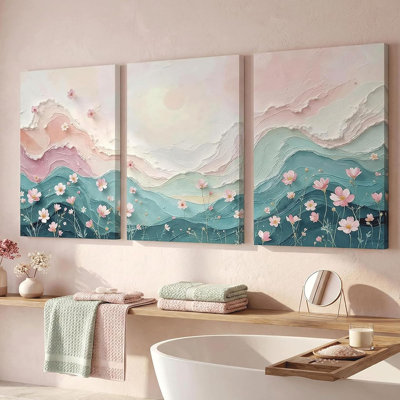 3 Piece Wrapped Canvas Print