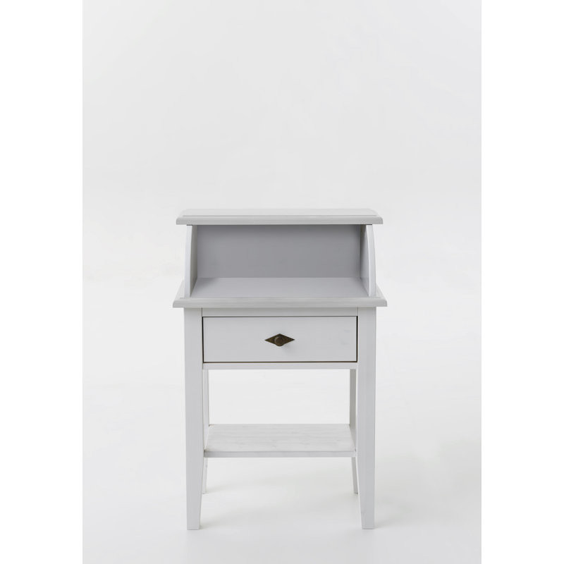 Kelly Plant Stand, Stained and varnished white/White