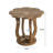Flower-shaped End Table, Farmhouse Side Table