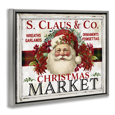 Art mural sur toile Holiday Holiday Market par Creatif Belle