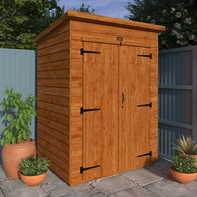 5x4w Tiger Overlap Double Toolshed
