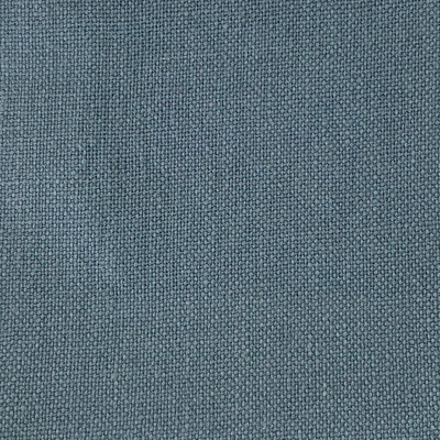 Calla Fabric | Solid 100% Linen Fabric | Color Blue