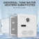 Camplux 2.64 GPM RV Propane Hot Tankless Water with Door, Remote Control Included