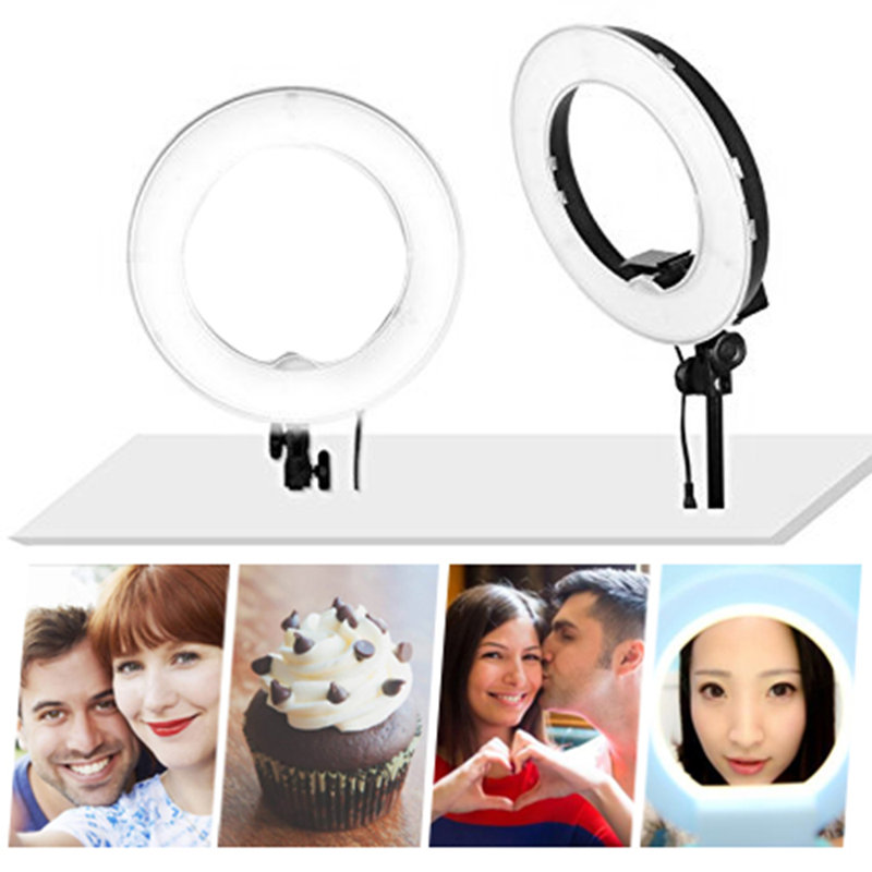 18" LED Ring Lights and 2M Light Stands Lighting Kit