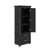 High Storage Cabinet Featuring Two Handy Drawers-759840647