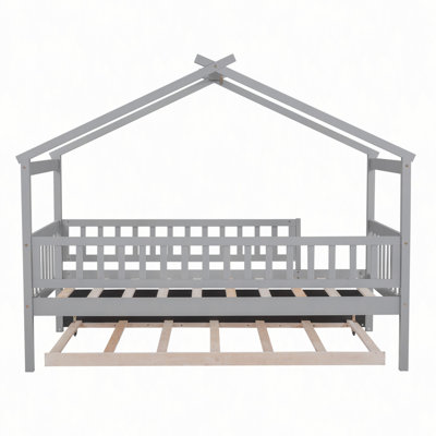 Lit gigogne en bois