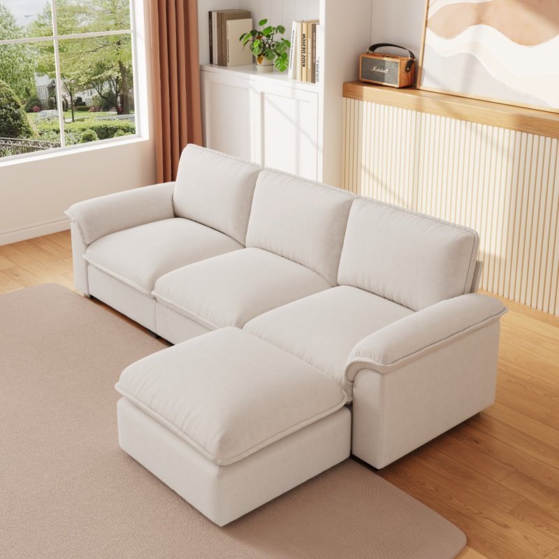 Canapé modulaire Cloud Couch For L, Beige