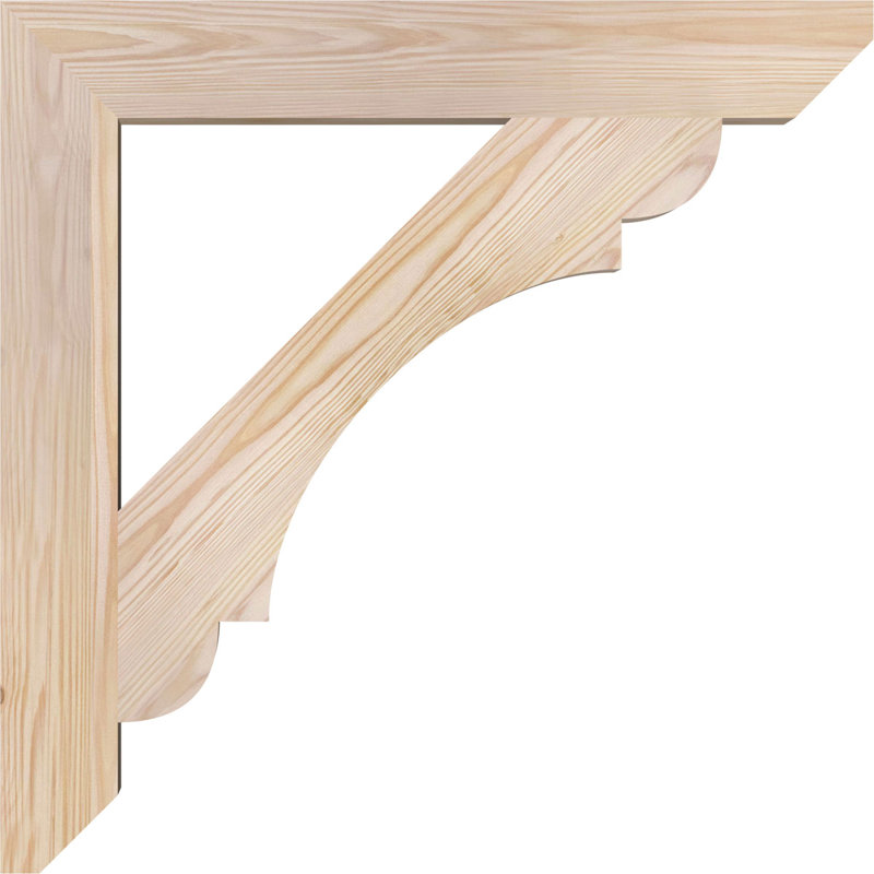 Support latté 3 1/2 "x P 26" x H 26 ", sapin Douglas, Douglas (lisse), H 26 po x l 3,5 po x P 26 po