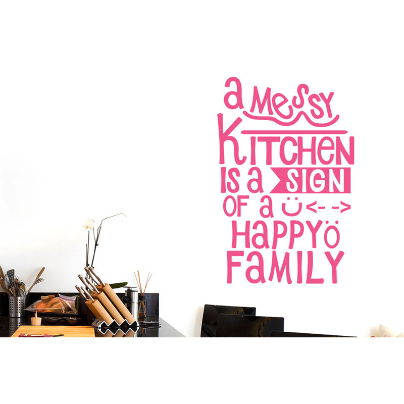 Wall Decal, Medium, Pink