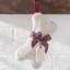 Chaussette de Noël os avec crochet