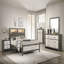 Commode 1 pièce commode à deux tons avec tiroirs de rangement pratiques