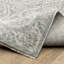 Tapis bleu sarcelle / ivoire Eidan-636325472