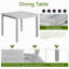 Table de salle à manger en bois, table de cuisine pour petit espace, table de salle à manger pour 4 personnes-670862129-670862135-670862141