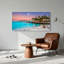 Ensemble de 1 tableau sur toile « Coucher de soleil tropical »-129348533-129348534