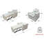Canapé-lit Sleeper, fauteuil convertible 3-en-1-1413424953