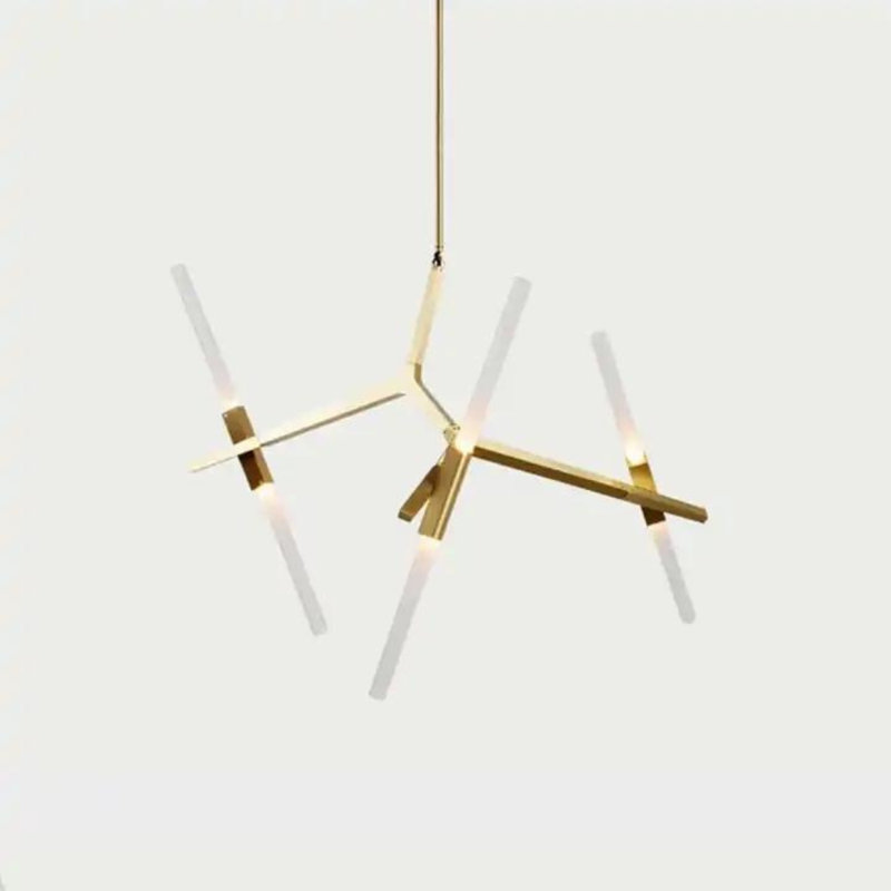 Daren 6 - Light Sputnik Modern Linear Chandelier
