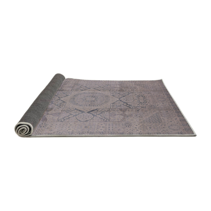 Tapis oriental gris, Rond 7 pi