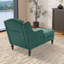 Chaise longue d'intérieur en chenille-496345000